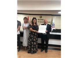 SİLİFKE'DE AVUKATLARIMIZ ARABULUCULUK SERTİFİKALARINI ALDI