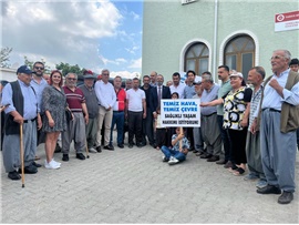 KENT VE ÇEVRE KOMİSYONUMUZ HALKIN DİRENİŞİNE DESTEK VERDİ