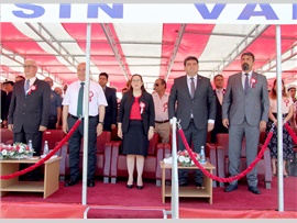20 TEMMUZ BARIŞ VE ÖZGÜRLÜK BAYRAMI TÖRENLE KUTLANDI