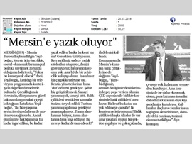 BASINDA BAROMUZ (Bu Kentten Ne İstiyorsunuz?")