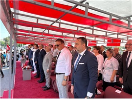KKTC BARIŞ VE ÖZGÜRLÜK BAYRAMI KUTLAMA TÖRENİNE KATILDIK