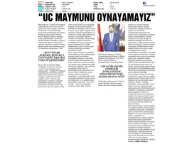 BASINDA BAROMUZ (Mersin Barosu Saray'da Adli Yıl Açılışına Katılmayacak)
