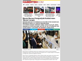 BASINDA BARO (Mersin Barosu Fotoğraf Sergisi) 20.09.2017