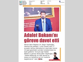 BASINDA BAROMUZ (Tutuklu Avukatlarla İlgili Basın Açıklaması)