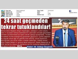 BASINDA BAROMUZ (Tutuklu Avukatlarla İlgili Basın Açıklaması)
