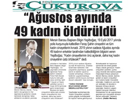 BASINDA BAROMUZ (Ağustos Ayında 49 Kadın Katledildi)