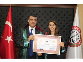 CÜBBE GİYİP AVUKATLIK MESLEĞİNE İLK ADIMI ATTILAR