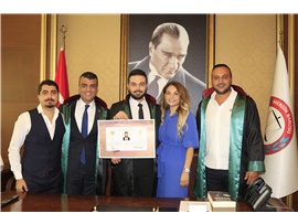 CÜBBE GİYİP AVUKATLIK MESLEĞİNE İLK ADIMI ATTILAR