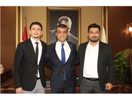 İYİ PARTİ İL YÖNETİMİNDEN BAROMUZA ZİYARET