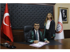 33 STAJYER AVUKTIMIZ CÜBBE GİYDİ