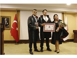 33 STAJYER AVUKTIMIZ CÜBBE GİYDİ