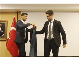 33 STAJYER AVUKTIMIZ CÜBBE GİYDİ