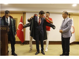 33 STAJYER AVUKTIMIZ CÜBBE GİYDİ