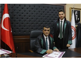 33 STAJYER AVUKTIMIZ CÜBBE GİYDİ