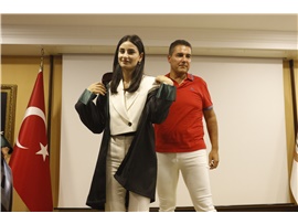 33 STAJYER AVUKTIMIZ CÜBBE GİYDİ
