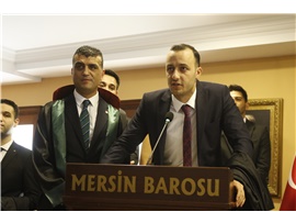 33 STAJYER AVUKTIMIZ CÜBBE GİYDİ