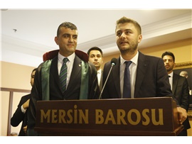 33 STAJYER AVUKTIMIZ CÜBBE GİYDİ