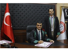 33 STAJYER AVUKTIMIZ CÜBBE GİYDİ