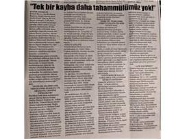 81 İlin Barosu'ndan ortak açıklama: "Tek bir kayba dahi tahammülümüz yok"