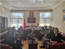 MUT CUMHURİYET BAŞSAVCISI YUSUF KAAN ÖZDEMİR’E ZİYARET