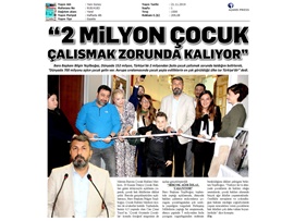 BASINDA BAROMUZ (Dünya Çocuk Hakları Günü Basın Açıklaması)