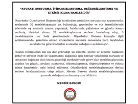MESMEKTAŞLARIMIZ DERHAL SERBEST BIRAKILMALI
