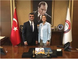 AKDENİZ BELEDİYESİ SOKAK HAYVANLARI SORUMLUSUNDAN ZİYARET