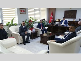 Tarsus Cumhuriyet Başsavcısı Sayın; Mehmet Sabri KILIÇ' ı Ziyaret
