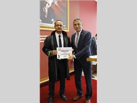 MERSİN BAROSU BASKETBOL VE VOLEYBOL TAKIMLARI BAŞKANIMIZI ZİYARET ETTİ