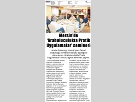 BASINDA BAROMUZ ( Arabuluculukta Pratik Uygulamalar Semineri)