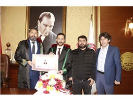 AV. YUSUF İSLAM OKTAY’A ADALET DOLU MESLEK YAŞAMI DİLİYORUZ