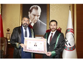 AV. YUSUF İSLAM OKTAY’A ADALET DOLU MESLEK YAŞAMI DİLİYORUZ