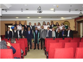 CÜBBELERİNİ GİYİP AVUKAT OLDULAR