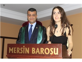 CÜBBELERİNİ GİYİP AVUKAT OLDULAR
