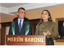 CÜBBELERİNİ GİYİP AVUKAT OLDULAR