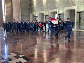 MERSİN BAROSU ATA’MIZIN HUZURUNA ÇIKTI