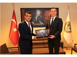 TBB YÖNETİMİNE ZİYARET
