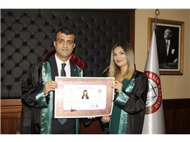 6 STAJYER AVUKATIMIZ, AVUKATLIK RUHSATNAMELERİNİ ALDI