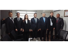 MESLEKTAŞIMIZIN OFİS AÇILIŞINA KATILDIK