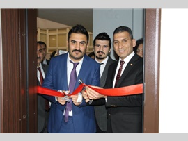 Baro Başkanımız Av.Ali ER,Av. Taylan Efe ÇELİK'in Ofis açılışına Katıldı.