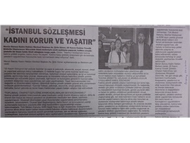 BASINDA BAROMUZ (Kadına Şiddete Karşı Uluslararası Mücadele Günü mesajı)