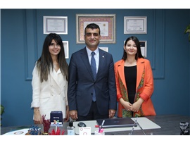 MESLEKTAŞIMIZIN OFİS AÇILIŞINA KATILDIK