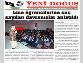 BASINDA BAROMUZ (Baro Bşk. Er: "Çocuklar Suç Sayılan Davranışları Bilmiyor)