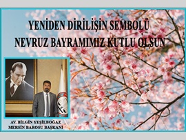YEŞİLBOĞAZ: “NEVRUZ, ADALETİN VE EŞİTLİĞİN SİMGESİDİR”