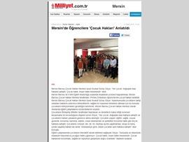 BASINDA BAROMUZ (Av. Güray Göçer: "Çocuk Hakları ,İnsan Hakları Meselesidir)