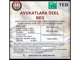 AVUKATLARA ÖZEL BES