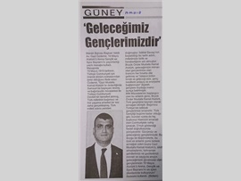 BASINDA BAROMUZ (Başkan Vekilimiz Av. Gazi Özdemir'in 19 Mayıs Atatürk'ü Anma Gençlik ve Spor Bayramı Mesajı)