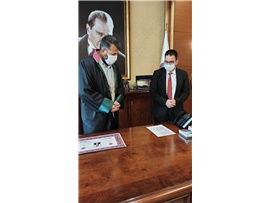 STJ. AV. ZAFER SAYIM CÜBBE GİYDİ