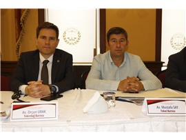 TÜRKİYE BAROLARI 3. SAYMANLAR TOPLANTISI BAROMUZUN EV SAHİPLİĞİNDE DÜZENLENDİ