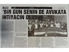Mersin Barosu Boykotta